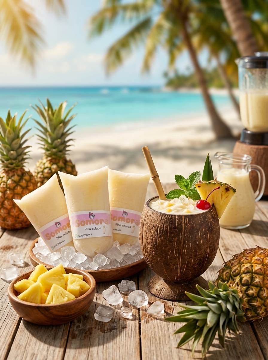 Hielito Piña Colada de la línea Delicia